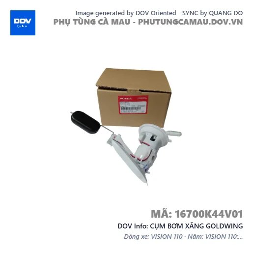 CỤM BƠM XĂNG GOLDWING — 16700K44V01