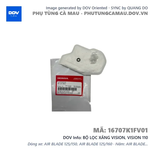 BỘ LỌC XĂNG VISION, VISION 110 — 16707K1FV01