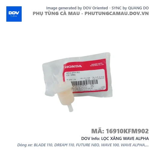 LỌC XĂNG WAVE ALPHA — 16910KFM902
