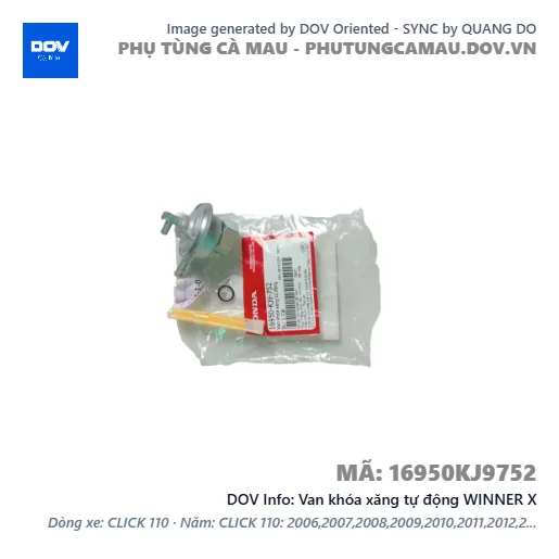 Van khóa xăng tự động WINNER X — 16950KJ9752