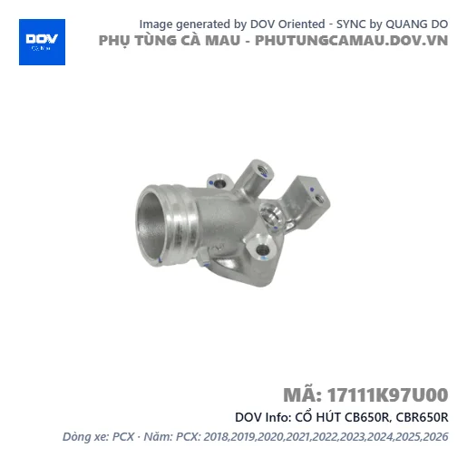 CỔ HÚT CB650R, CBR650R — 17111K97U00