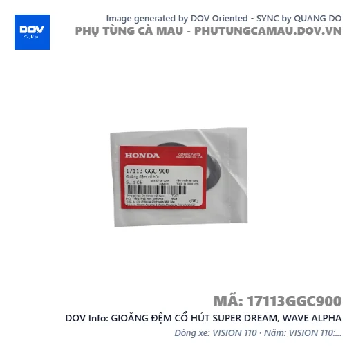 GIOĂNG ĐỆM CỔ HÚT SUPER DREAM, WAVE ALPHA — 17113GGC900