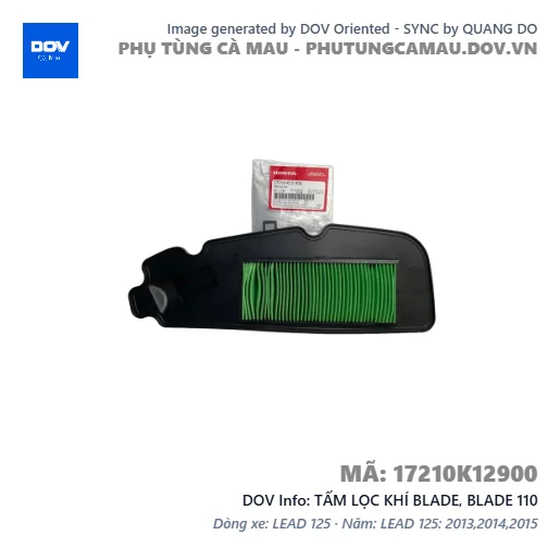 TẤM LỌC KHÍ BLADE, BLADE 110 — 17210K12900