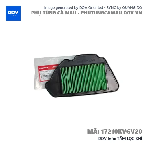 TẤM LỌC KHÍ  — 17210KVGV20