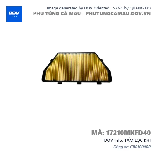 TẤM LỌC KHÍ  — 17210MKFD40
