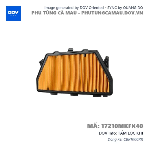 TẤM LỌC KHÍ  — 17210MKFK40