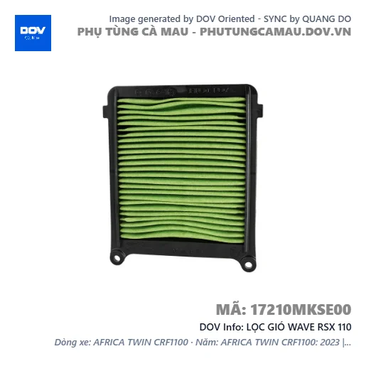 LỌC GIÓ WAVE RSX 110 — 17210MKSE00