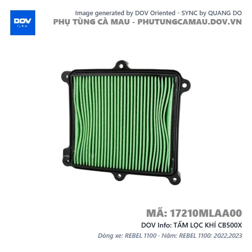 TẤM LỌC KHÍ CB500X — 17210MLAA00