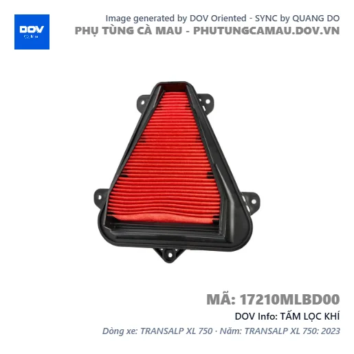 TẤM LỌC KHÍ — 17210MLBD00