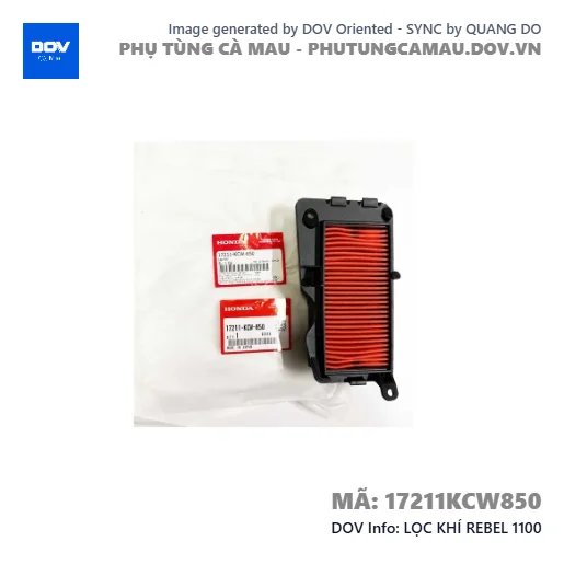 LỌC KHÍ REBEL 1100 — 17211KCW850