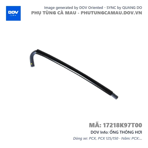 ỐNG THÔNG HƠI  — 17218K97T00