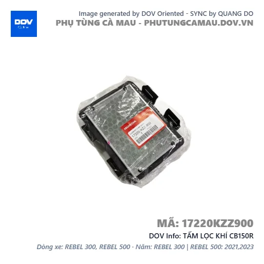 TẤM LỌC KHÍ CB150R — 17220KZZ900