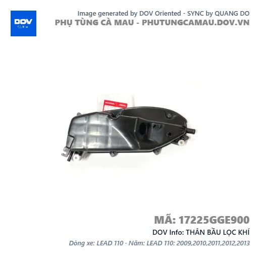 THÂN BẦU LỌC KHÍ  — 17225GGE900