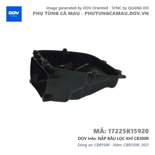 NẮP BẦU LỌC KHÍ CB300R — 17225K15920