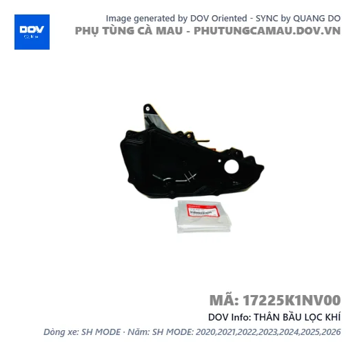 THÂN BẦU LỌC KHÍ  — 17225K1NV00