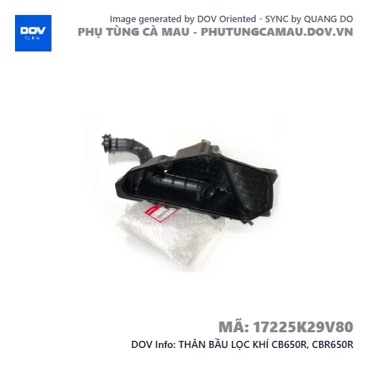 THÂN BẦU LỌC KHÍ CB650R, CBR650R — 17225K29V80