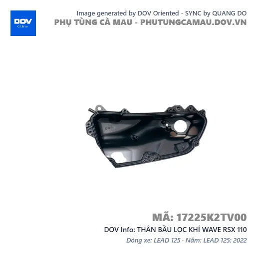 THÂN BẦU LỌC KHÍ WAVE RSX 110 — 17225K2TV00