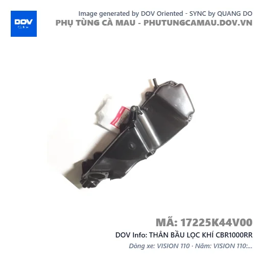 THÂN BẦU LỌC KHÍ CBR1000RR — 17225K44V00