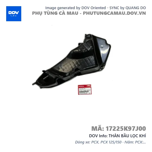 THÂN BẦU LỌC KHÍ  — 17225K97J00