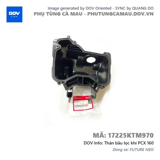 Thân bầu lọc khí PCX 160 — 17225KTM970
