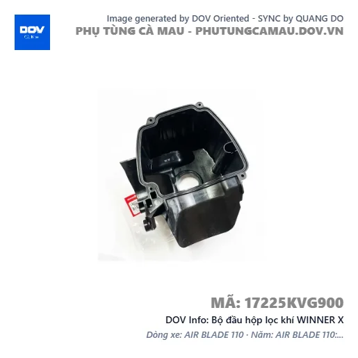 Bộ đầu hộp lọc khí WINNER X — 17225KVG900