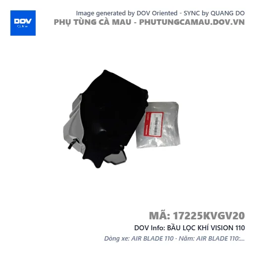 BẦU LỌC KHÍ VISION 110 — 17225KVGV20