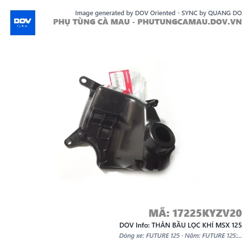 THÂN BẦU LỌC KHÍ MSX 125 — 17225KYZV20