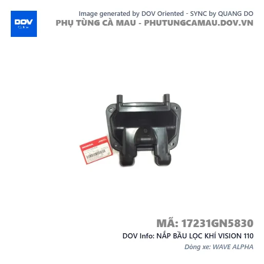 NẮP BẦU LỌC KHÍ VISION 110 — 17231GN5830