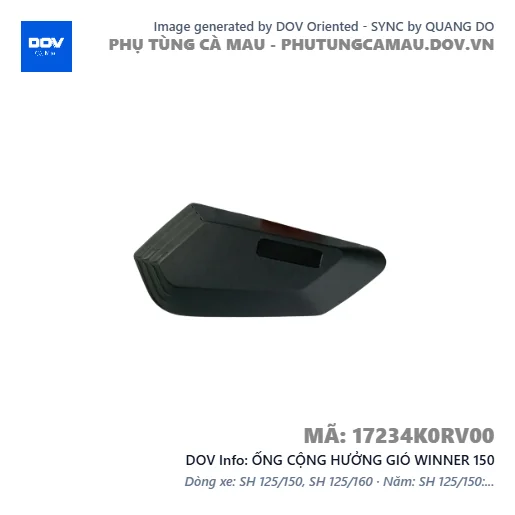 ỐNG CỘNG HƯỞNG GIÓ WINNER 150 — 17234K0RV00