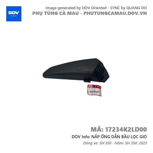 NẮP ỐNG DẪN BẦU LỌC GIÓ — 17234K2LD00