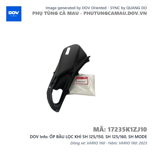 ỐP BẦU LỌC KHÍ SH 125/150, SH 125/160, SH MODE — 17235K1ZJ10