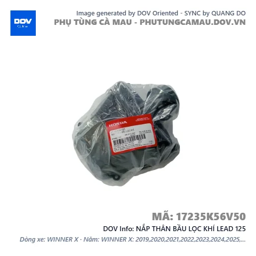 NẮP THÂN BẦU LỌC KHÍ LEAD 125 — 17235K56V50
