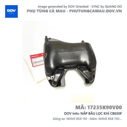 NẮP BẦU LỌC KHÍ CB650F — 17235K90V00