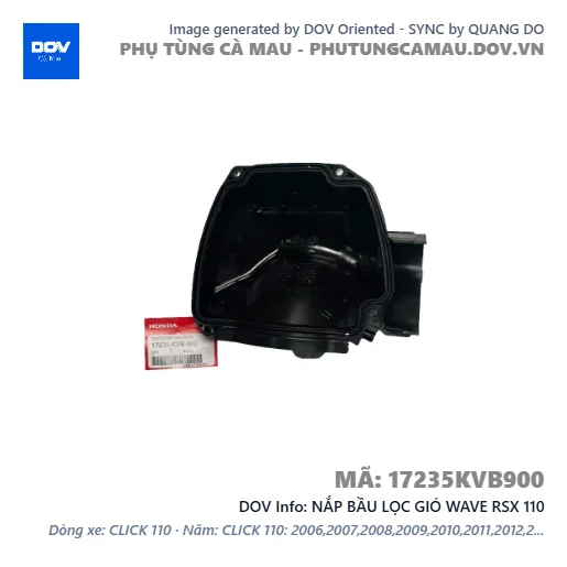 NẮP BẦU LỌC GIÓ WAVE RSX 110 — 17235KVB900