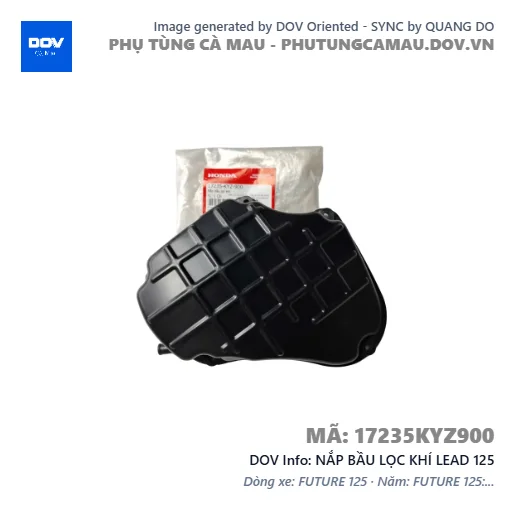 NẮP BẦU LỌC KHÍ LEAD 125 — 17235KYZ900