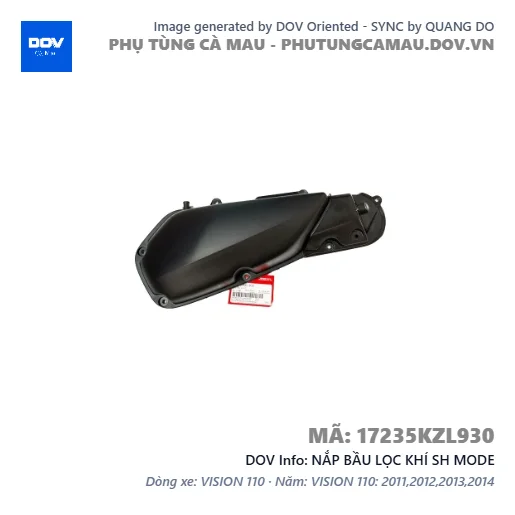 NẮP BẦU LỌC KHÍ SH MODE — 17235KZL930