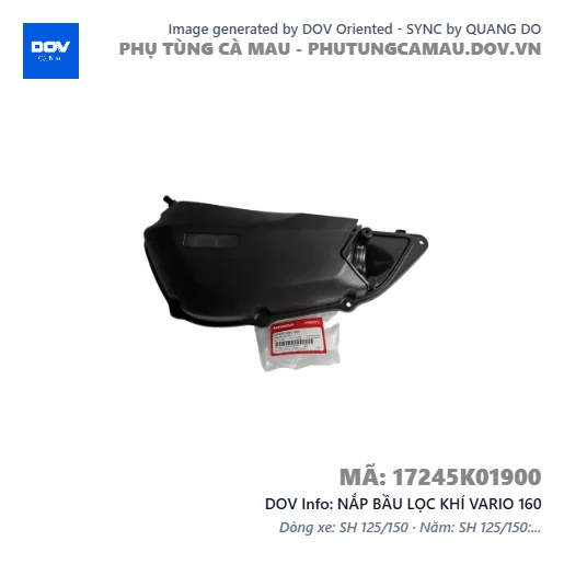NẮP BẦU LỌC KHÍ VARIO 160 — 17245K01900