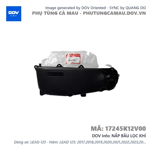 NẮP BẦU LỌC KHÍ  — 17245K12V00
