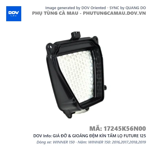 GIÁ ĐỠ & GIOĂNG ĐỆM KÍN TẤM LỌ FUTURE 125 — 17245K56N00