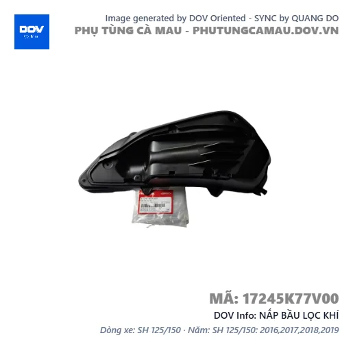NẮP BẦU LỌC KHÍ  — 17245K77V00