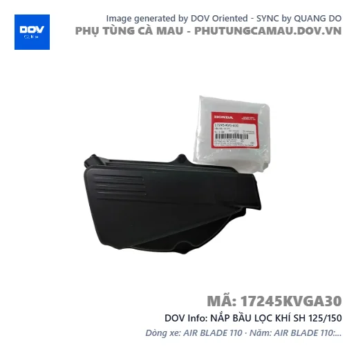 NẮP BẦU LỌC KHÍ SH 125/150 — 17245KVGA30
