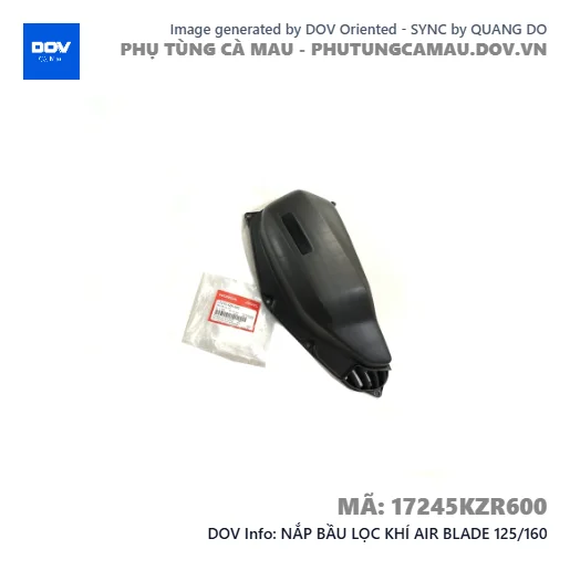 NẮP BẦU LỌC KHÍ AIR BLADE 125/160 — 17245KZR600