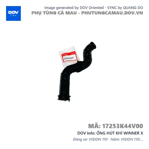ỐNG HÚT KHÍ WINNER X — 17253K44V00