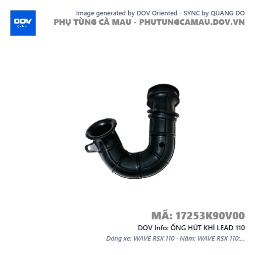 ỐNG HÚT KHÍ LEAD 110 — 17253K90V00