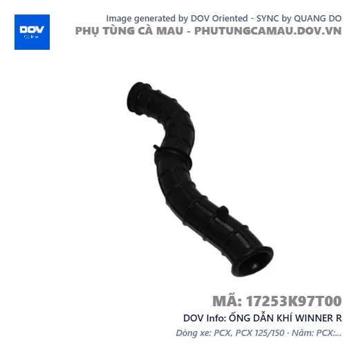 ỐNG DẪN KHÍ WINNER R — 17253K97T00