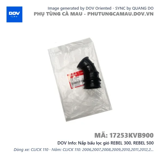 Nắp bấu lọc gió REBEL 300, REBEL 500 — 17253KVB900