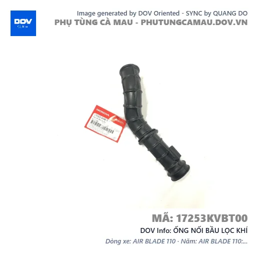 ỐNG NỐI BẦU LỌC KHÍ  — 17253KVBT00