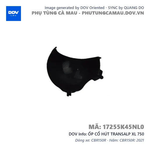 ỐP CỔ HÚT TRANSALP XL 750 — 17255K45NL0
