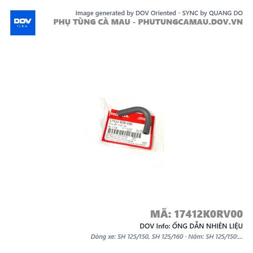 ỐNG DẪN NHIÊN LIỆU  — 17412K0RV00