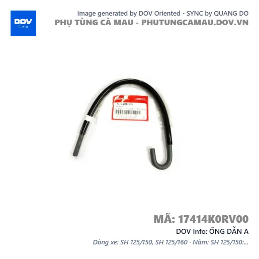 ỐNG DẪN A  — 17414K0RV00